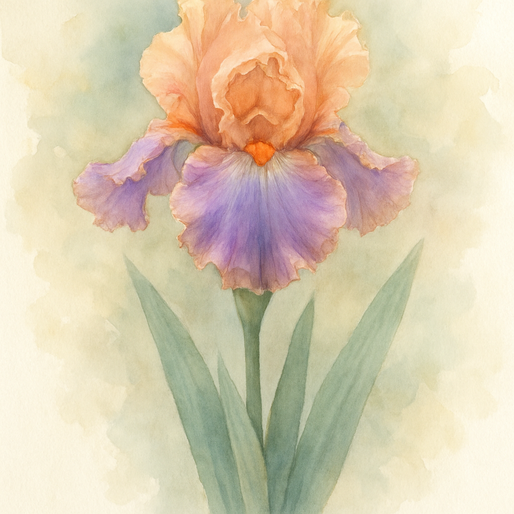 Iris 'Super Model'