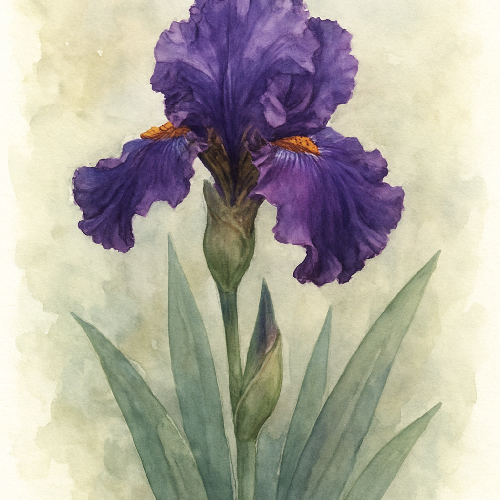 Iris 'Titan's Glory'