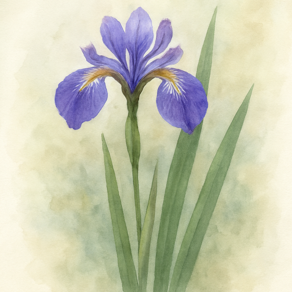 Iris versicolor (Blue Flag/Boston Iris)
