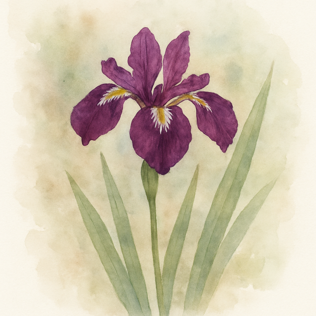Iris versicolor Regal Surprise