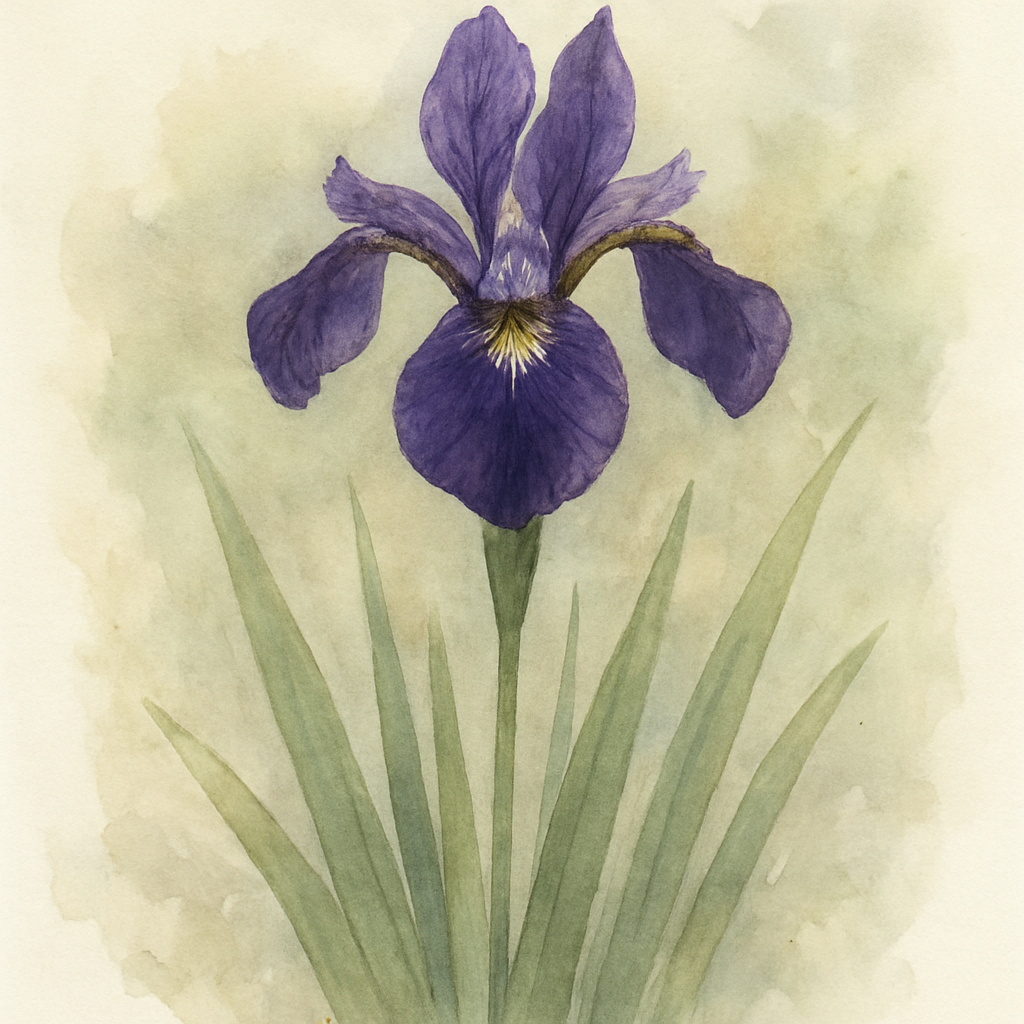 Iris versicolor Rowden Concerto