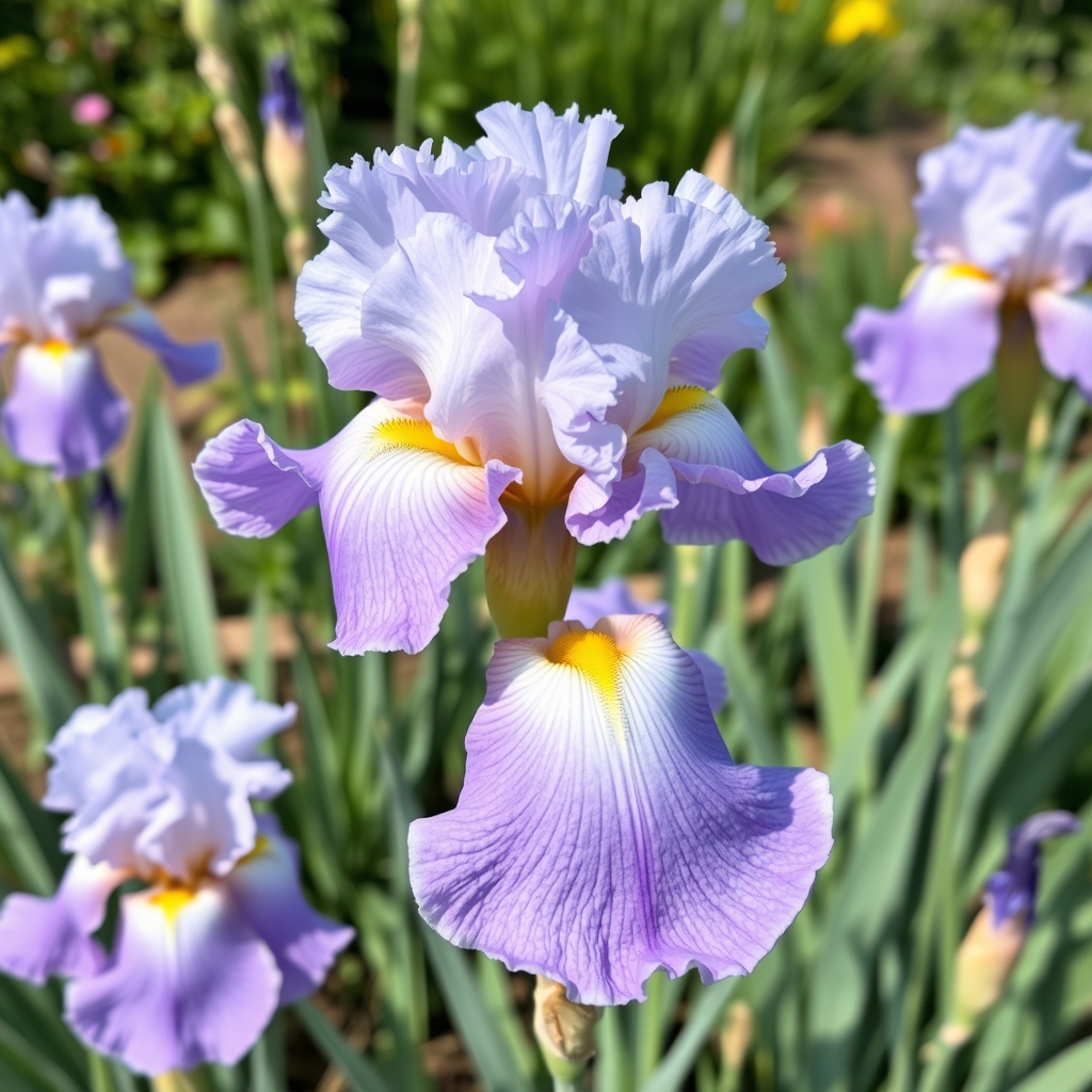 IRIS Violet Icing