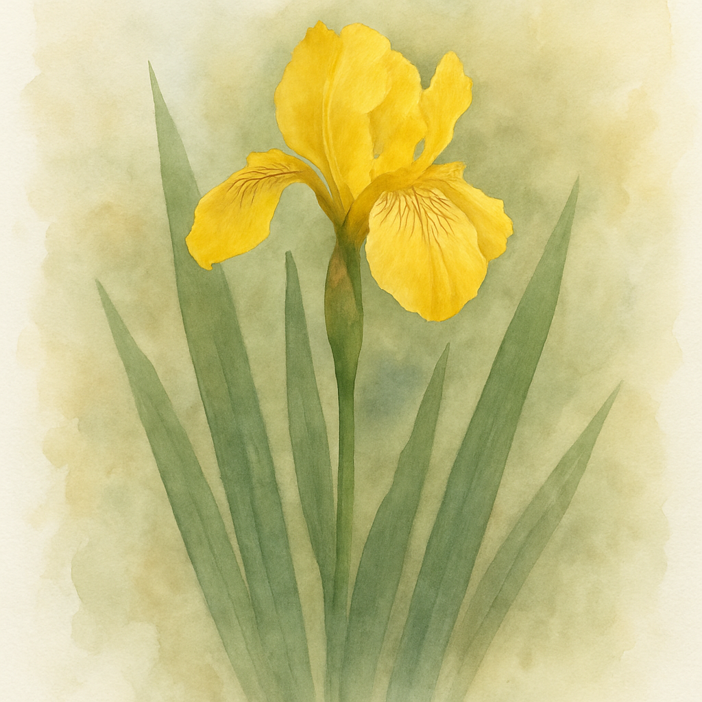 Yellow Flag Iris (Iris pseudacorus)