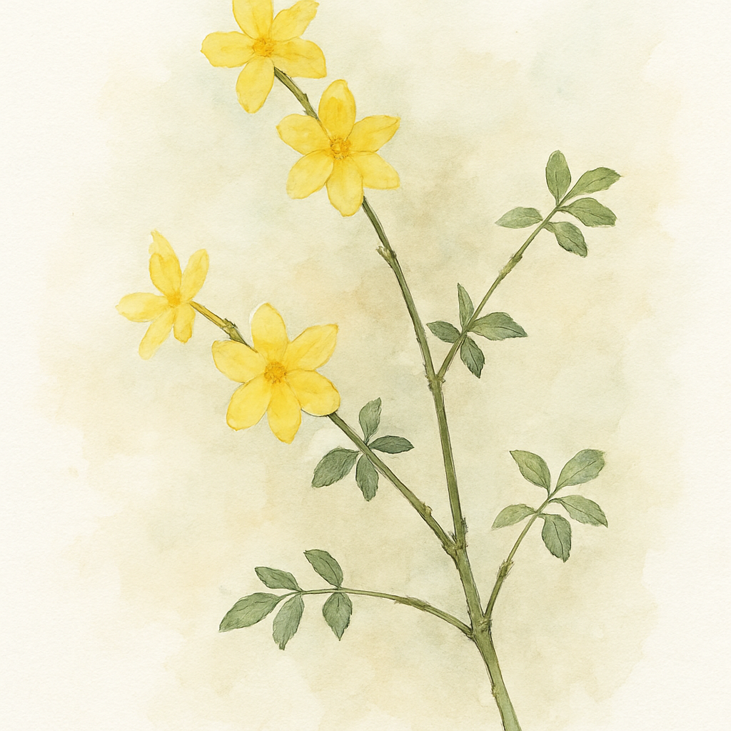 Jasminum nudiflorum