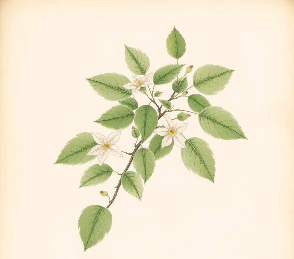 Jasminum officinale ‘Argenteovariegatum’