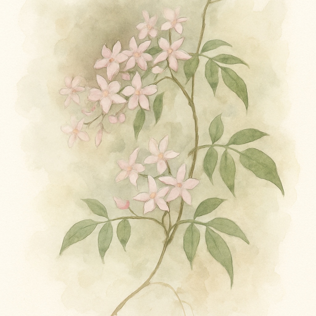Jasminum x stephanense 'Starry Starry Summer Scent'