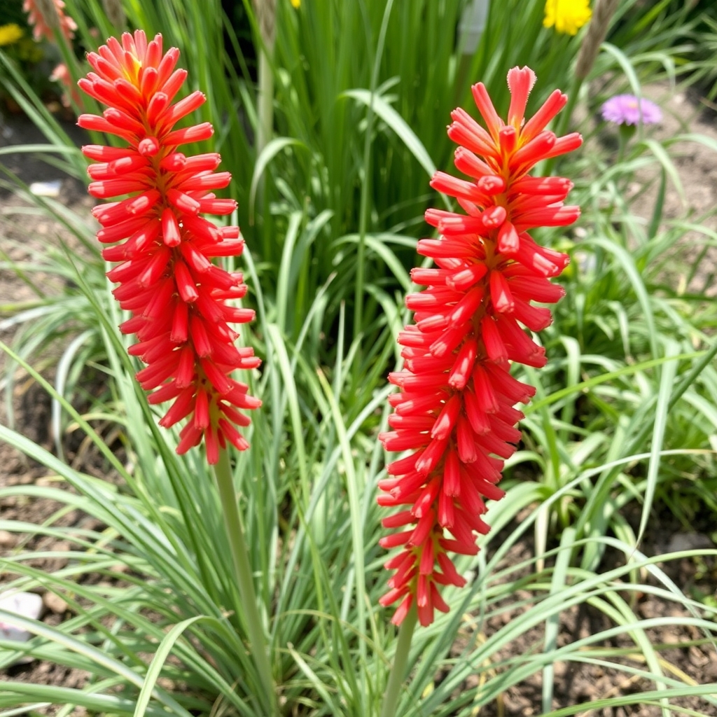 Kniphofia ‘Poco Red’ (Poco Series)