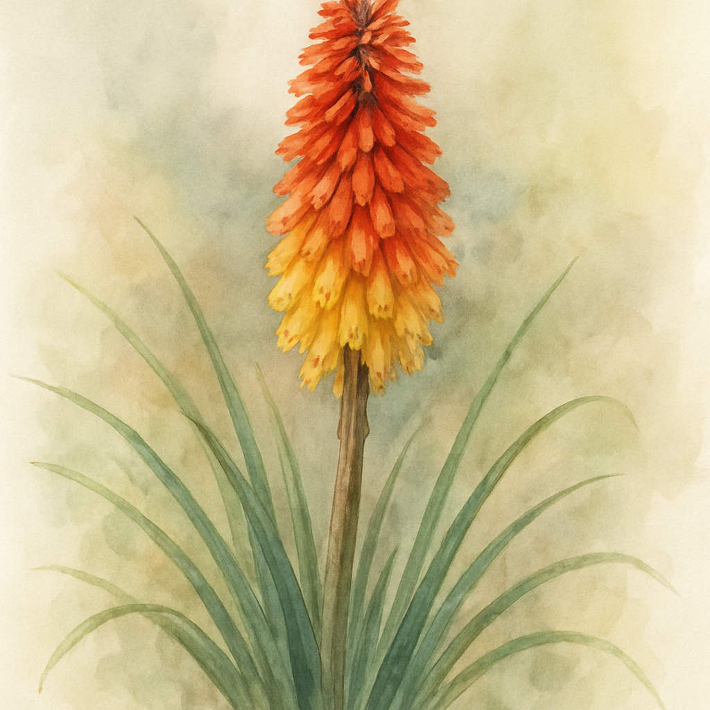 Kniphofia 'Alcazar'