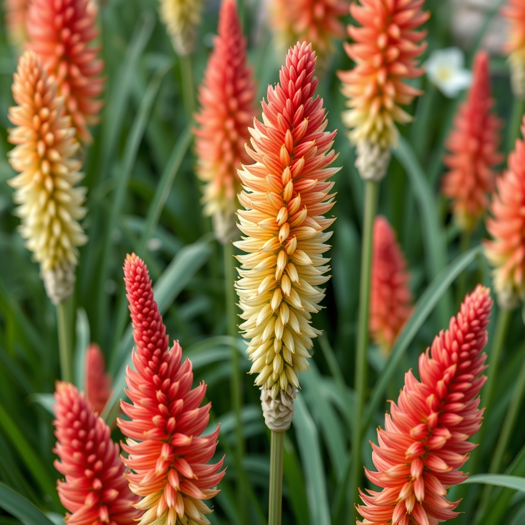 Kniphofia Green Jade
