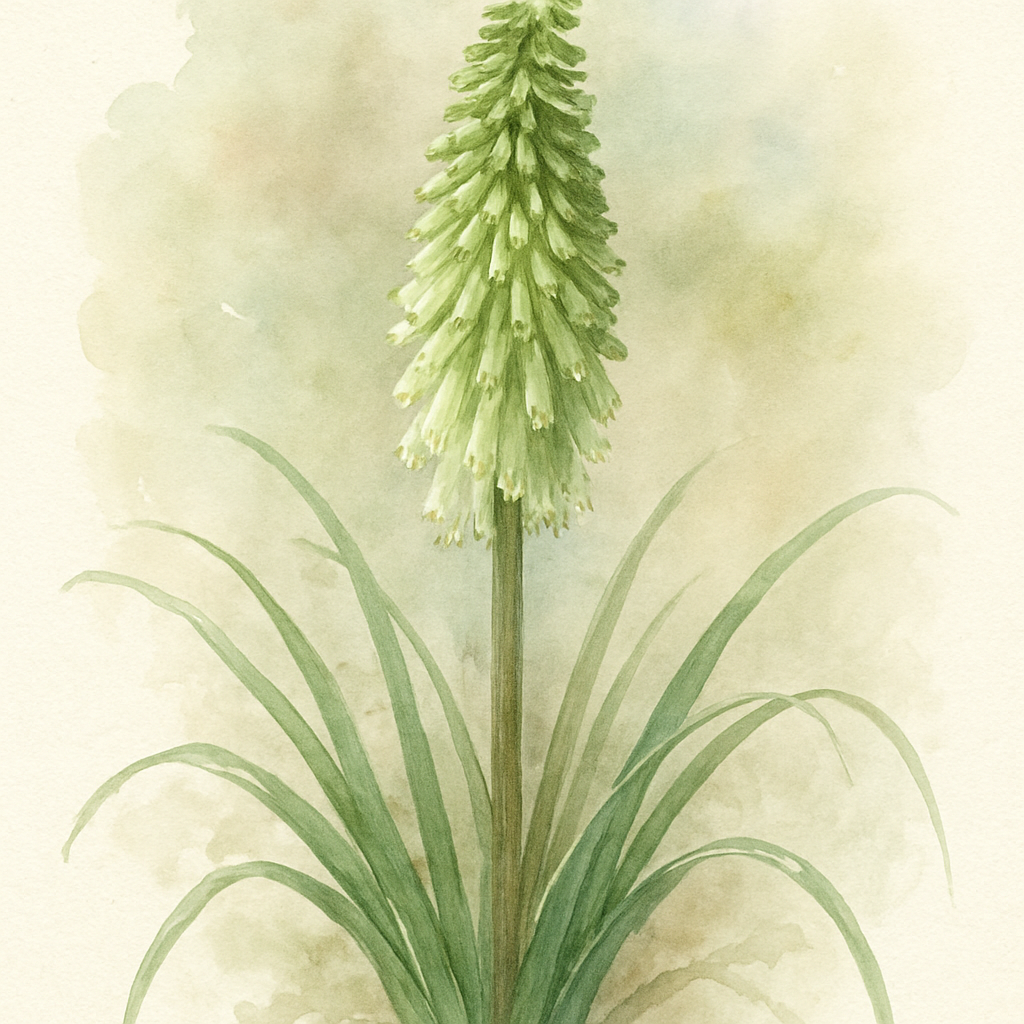 Kniphofia 'Green Jade'