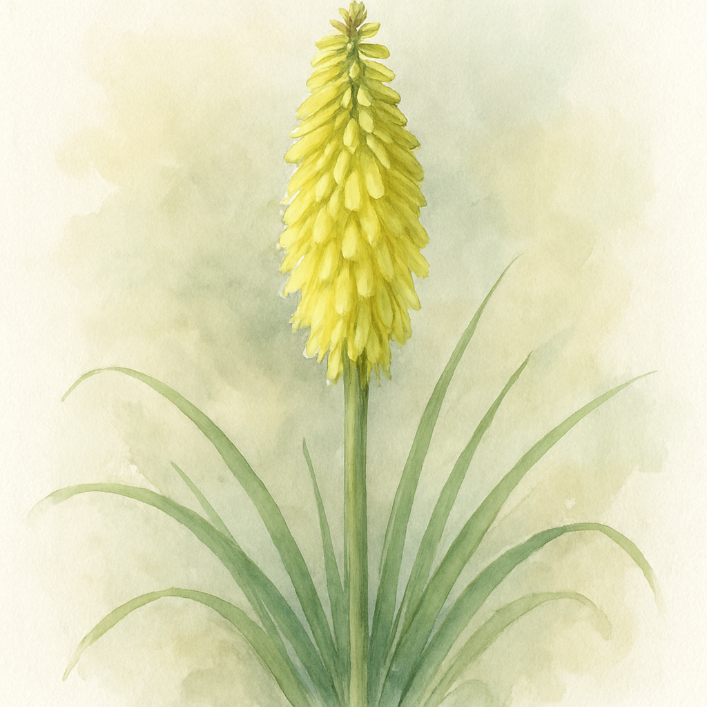 Kniphofia 'Lemon Popsicle'