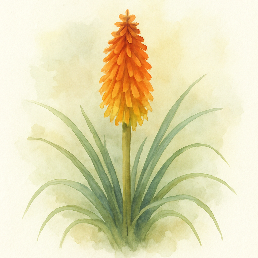 Kniphofia 'Mango Popsicle'