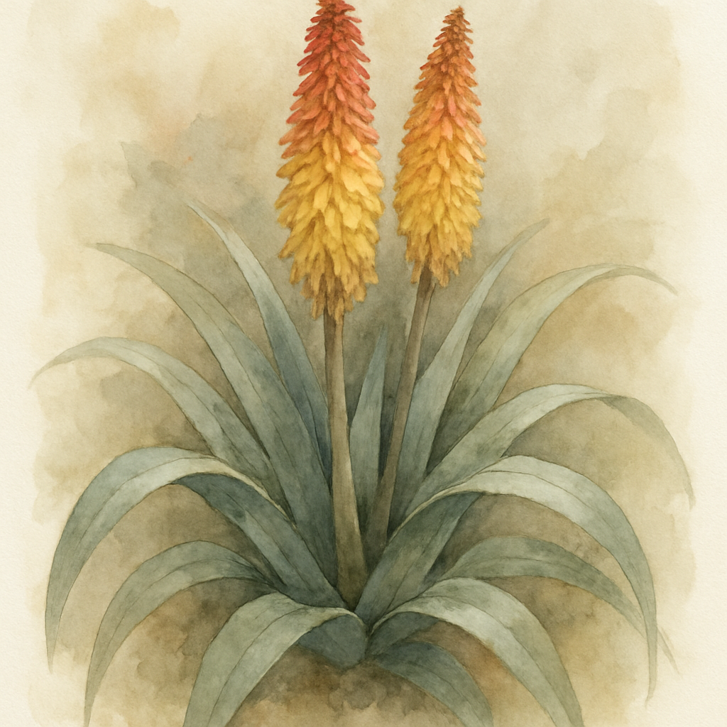 Kniphofia northiae
