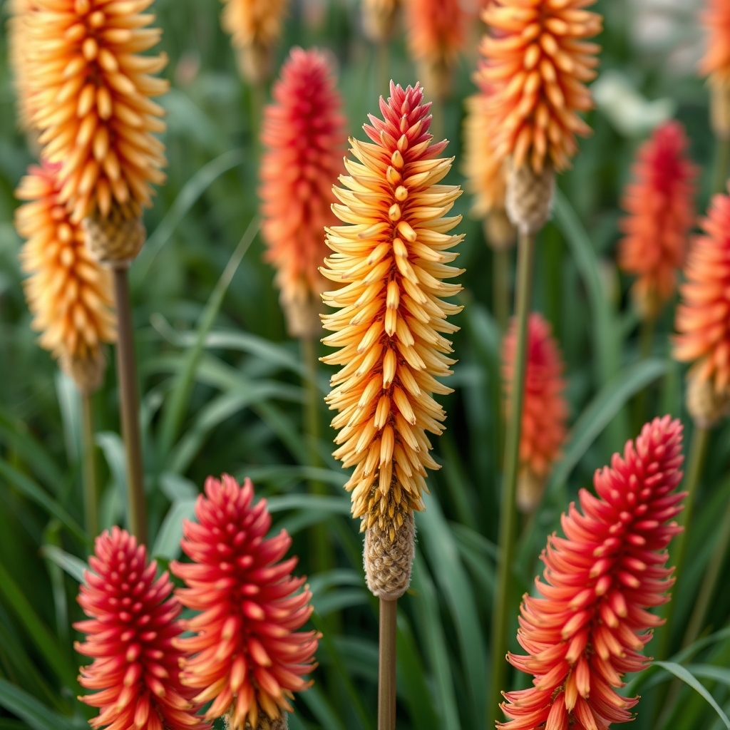 Kniphofia Percy's Pride