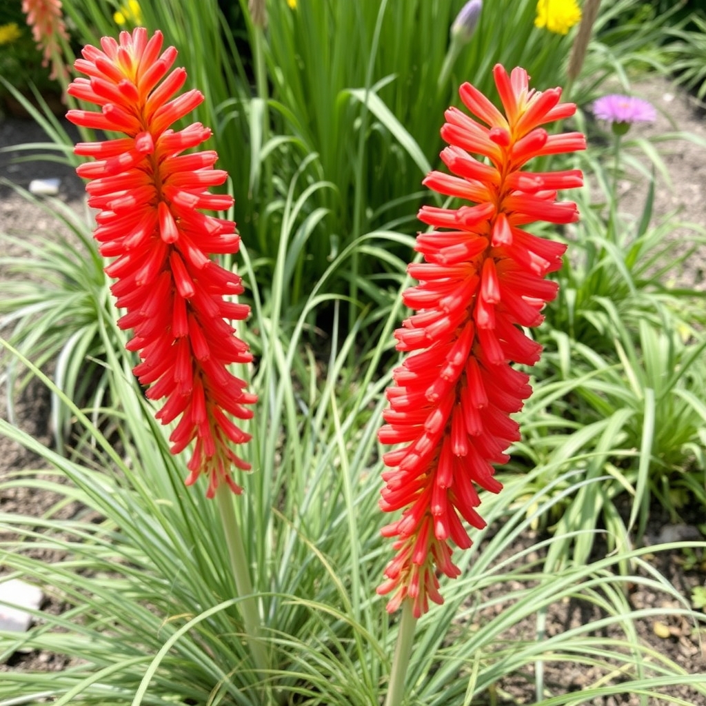 Kniphofia Redhot Popsicle