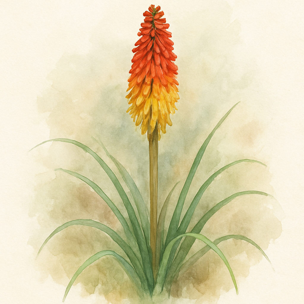 Kniphofia 'Royal Standard'