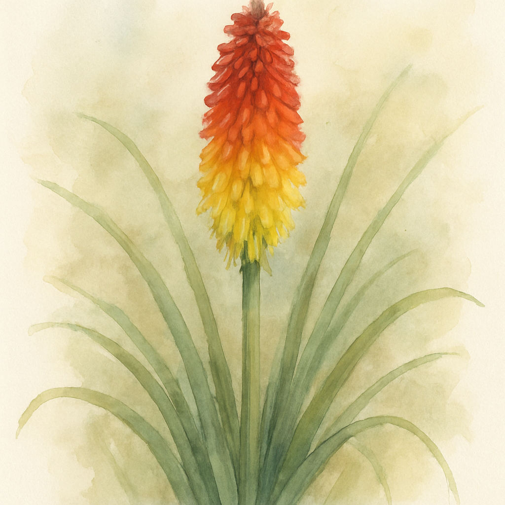 Kniphofia 'Traffic Lights'