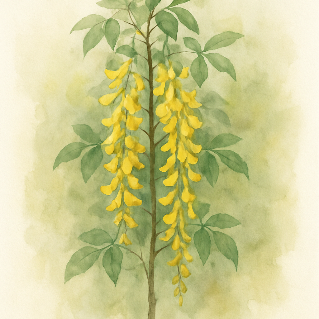 Laburnum 'Yellow Rocket' Space saving