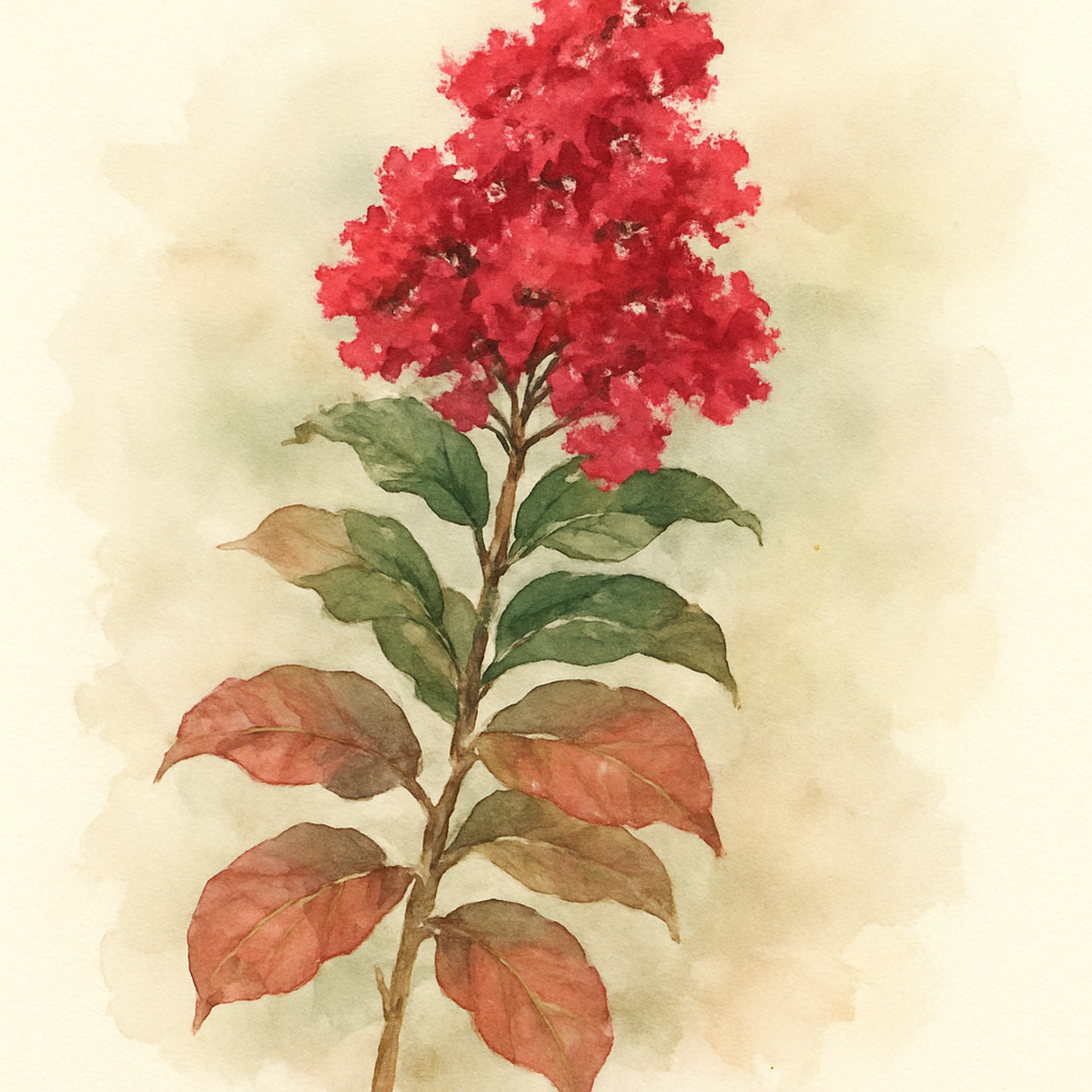 Lagerstroemia indica ‘Red Hot’
