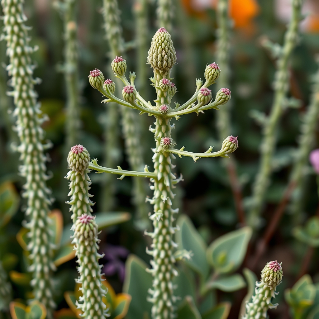 Large Marbled Candelabra Spurge