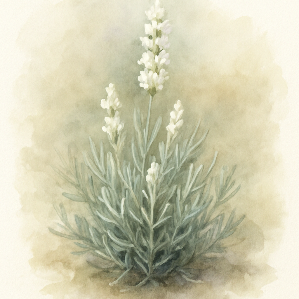 Lavandula 'Hidcote White'