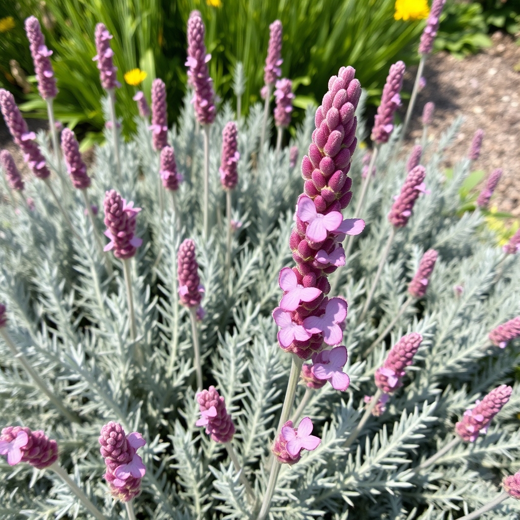 Lavandula stoechas subsp. stoechas f. rosea 'Kew Red'