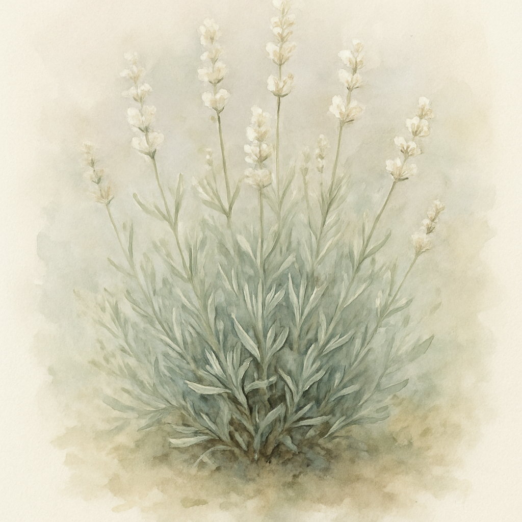 Lavandula x intermedia 'Alba'