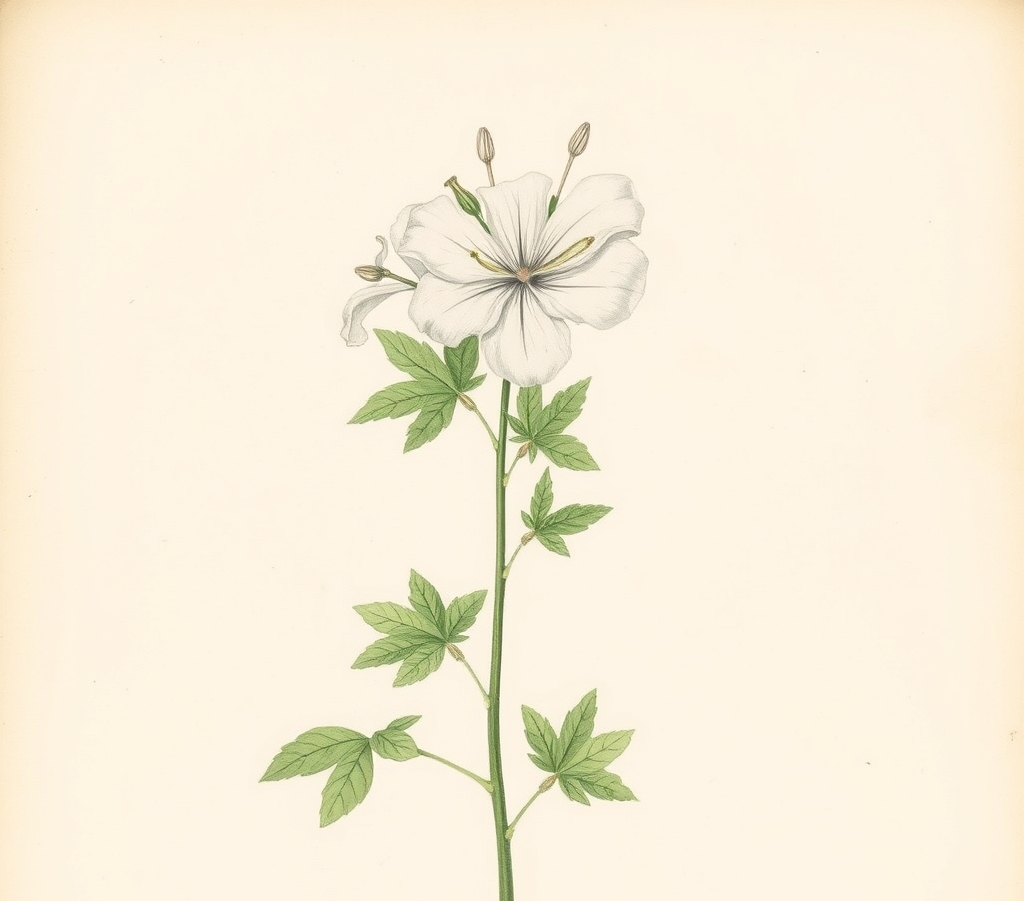 Lavatera ‘White Angel’