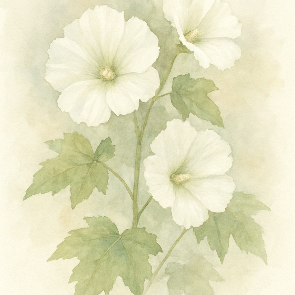 Lavatera ‘White Angel’