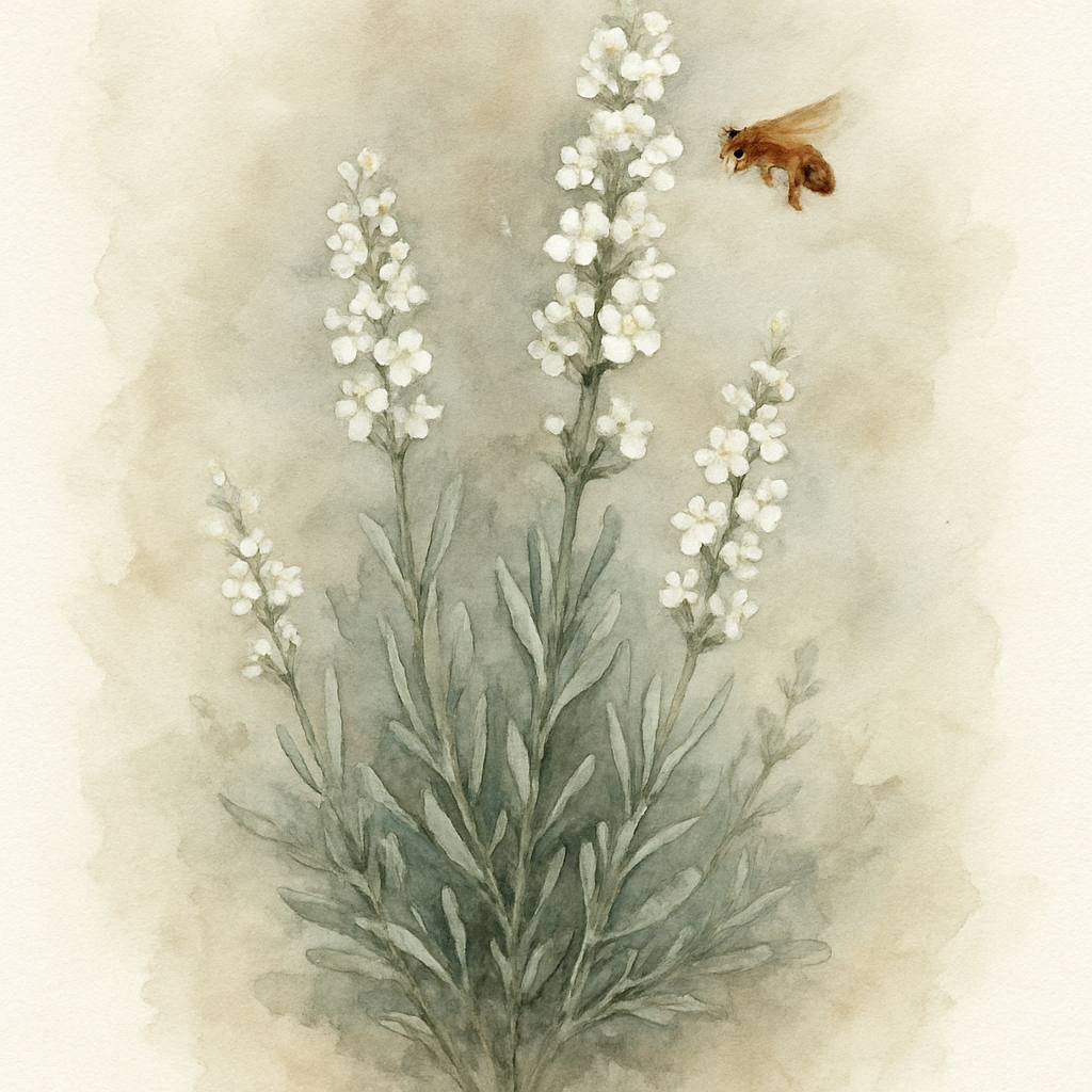 Lavender Bee Zee white