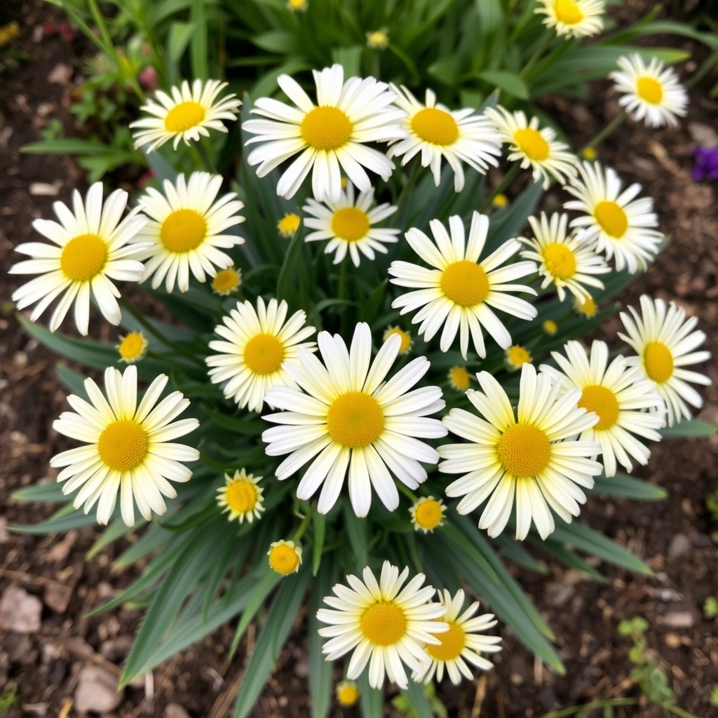 Leucanthemum 'Banana Cream'