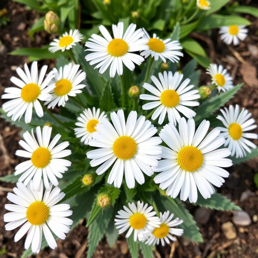 Leucanthemum × superbum Snowcap