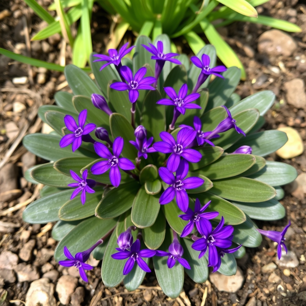 Lewisia cotyledon hybrid Sunset Purple Violet