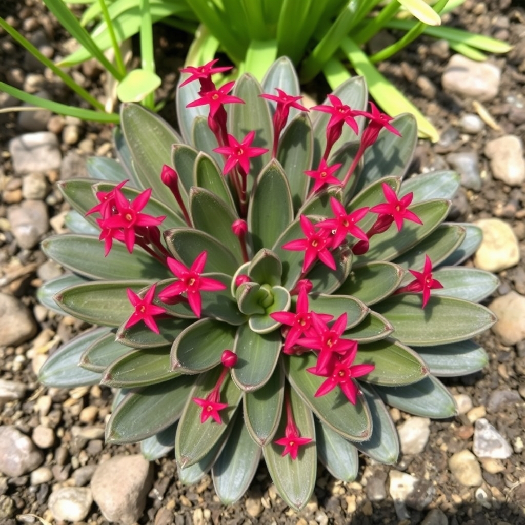 Lewisia cotyledon hybrid Sunset Ruby Red