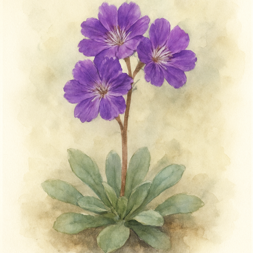 Lewisia 'Safira Violet'