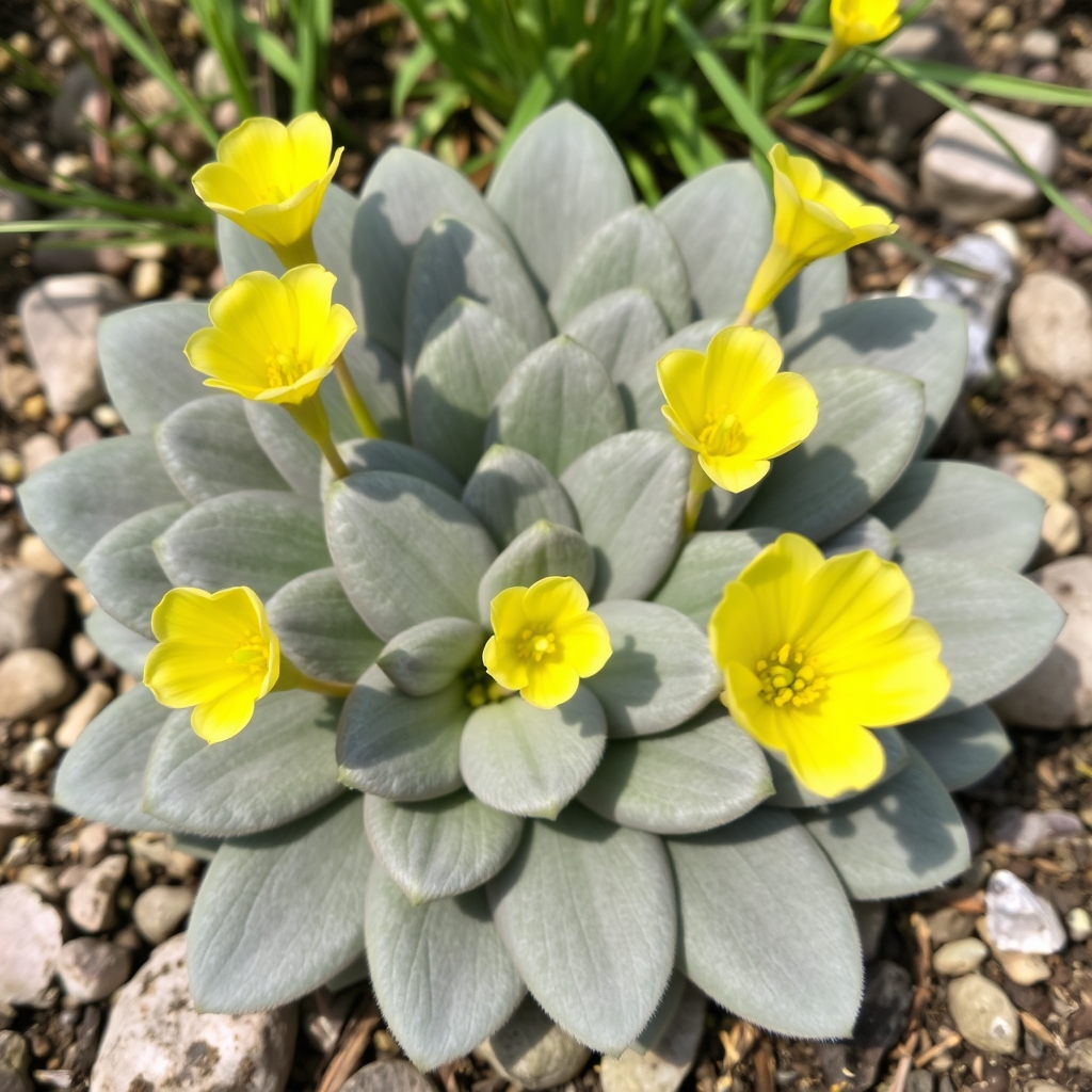 Lewisia tweedyi Lemon form