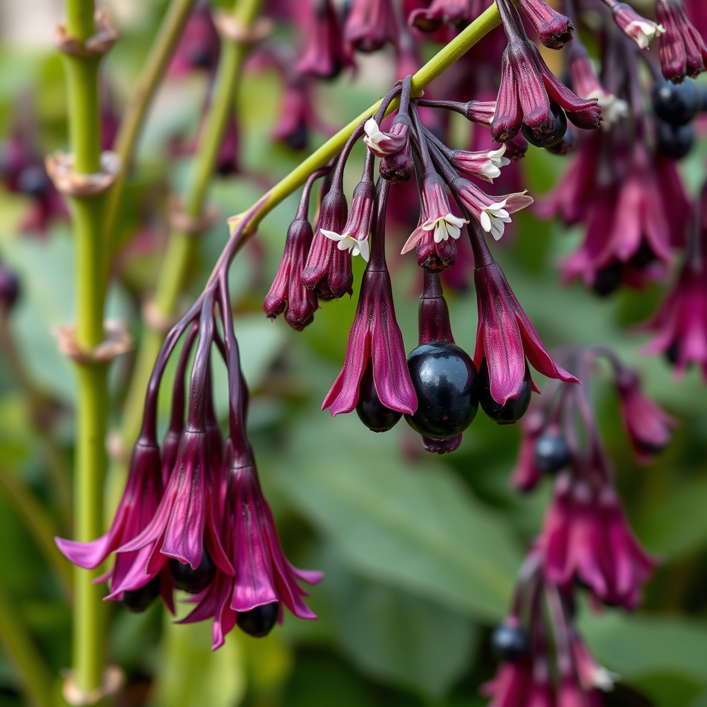 Leycesteria formosa ‘Purple Rain’