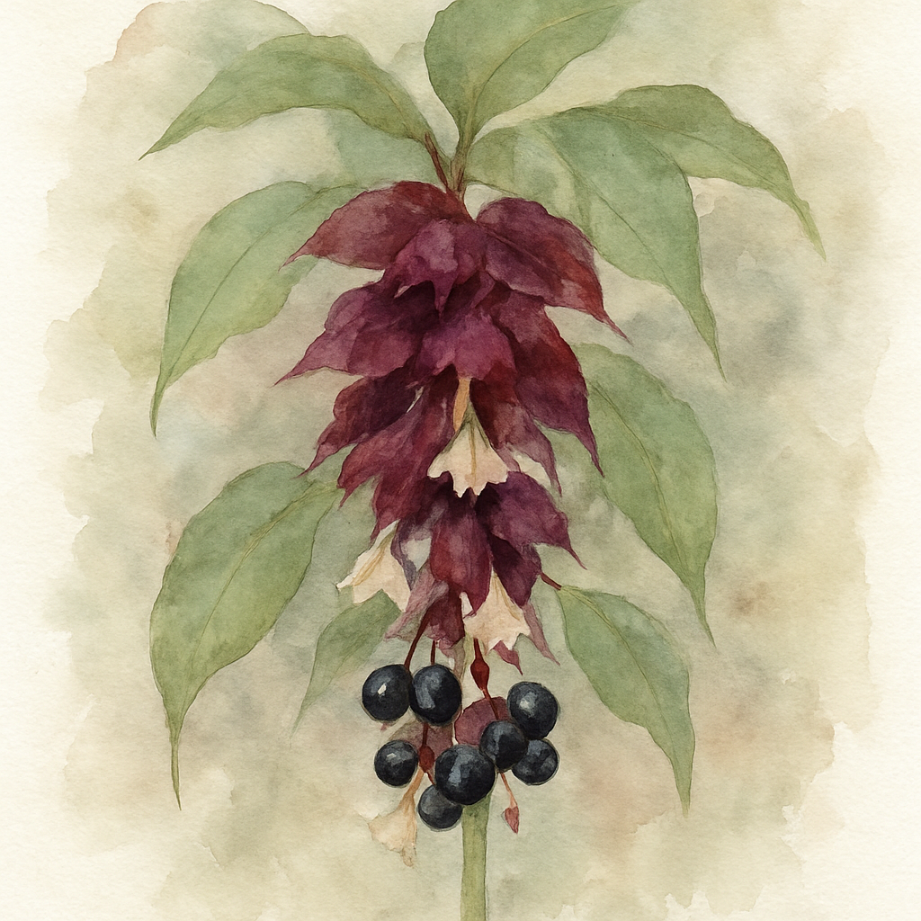 Leycesteria formosa ‘Purple Rain’
