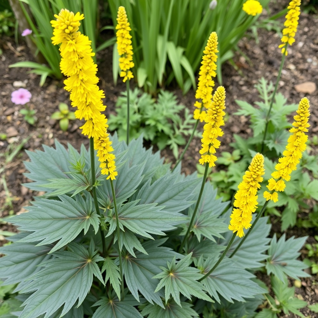 Ligularia przewalskii (Przewalskii’s Golden Ray)