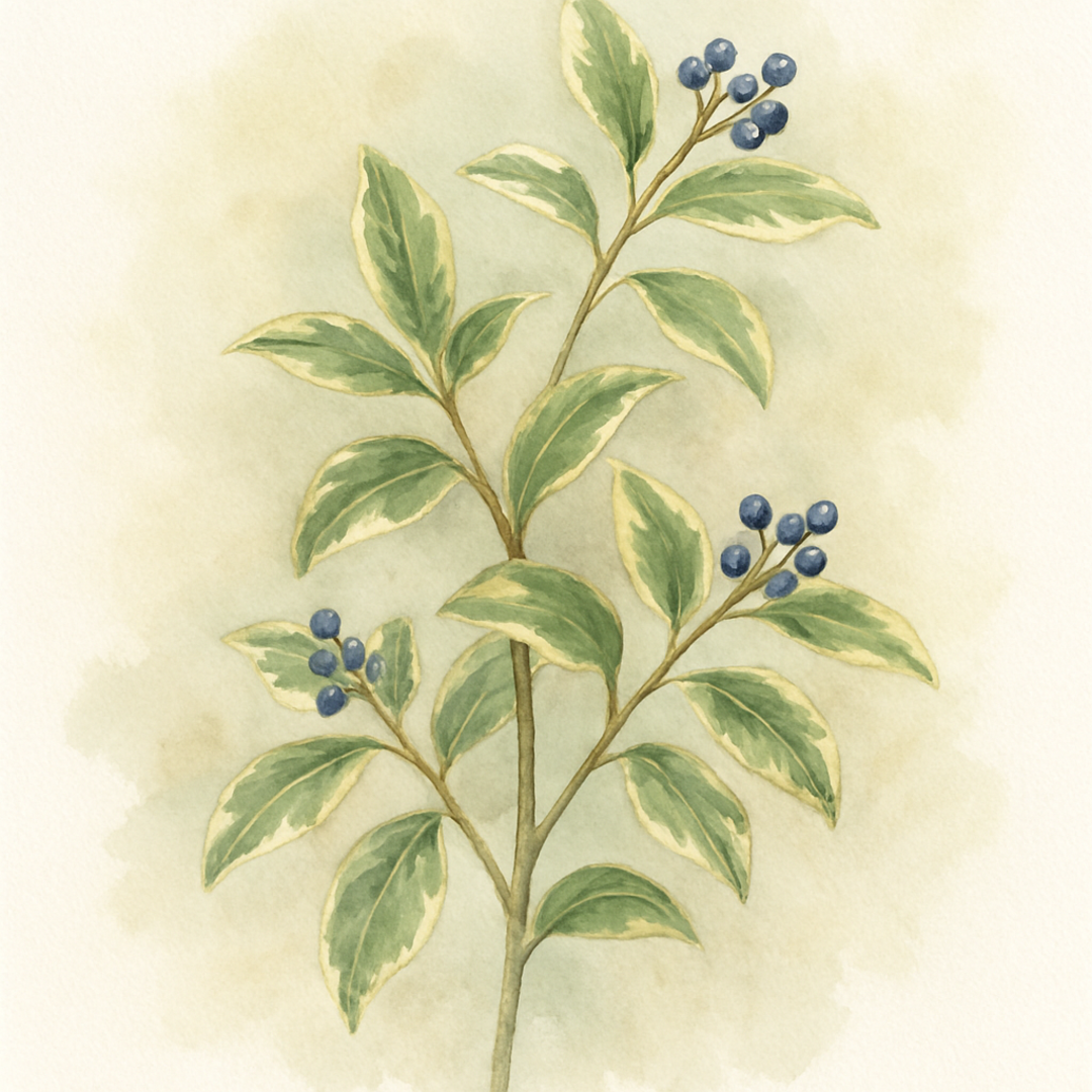 Ligustrum 'Argenteum Silver Variegated Privet'