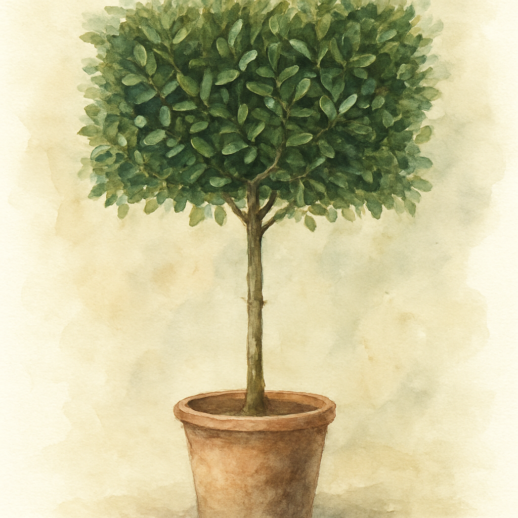 Ligustrum japonicum 'Fresh Wide X High' (pleached)
