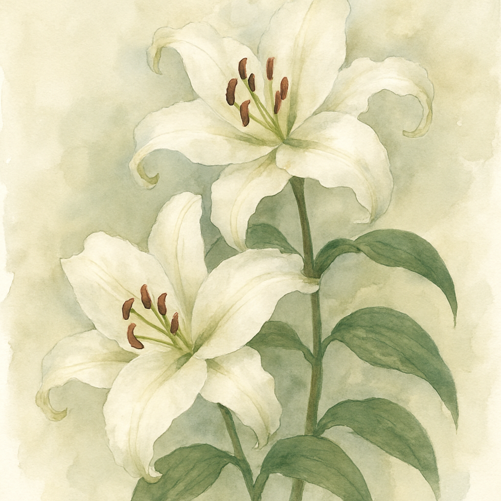 Lilium Oriental ‘Casa Blanca’