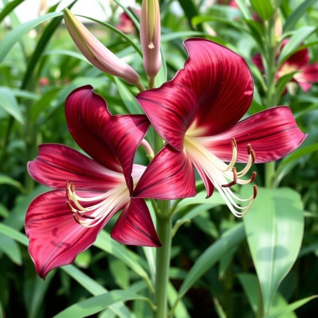 Lilium 'Purple Prince'