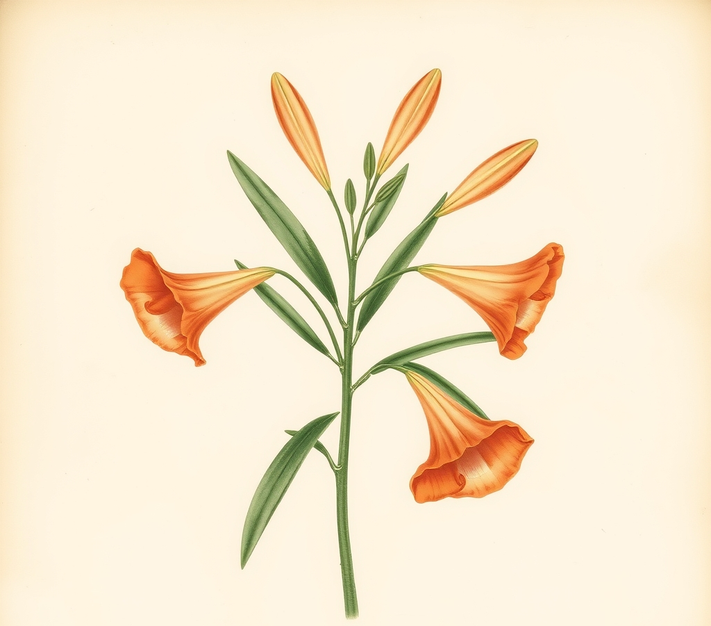 Lilium R O Backhouse hybrids