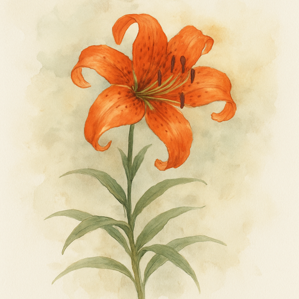 Lilium R O Backhouse hybrids