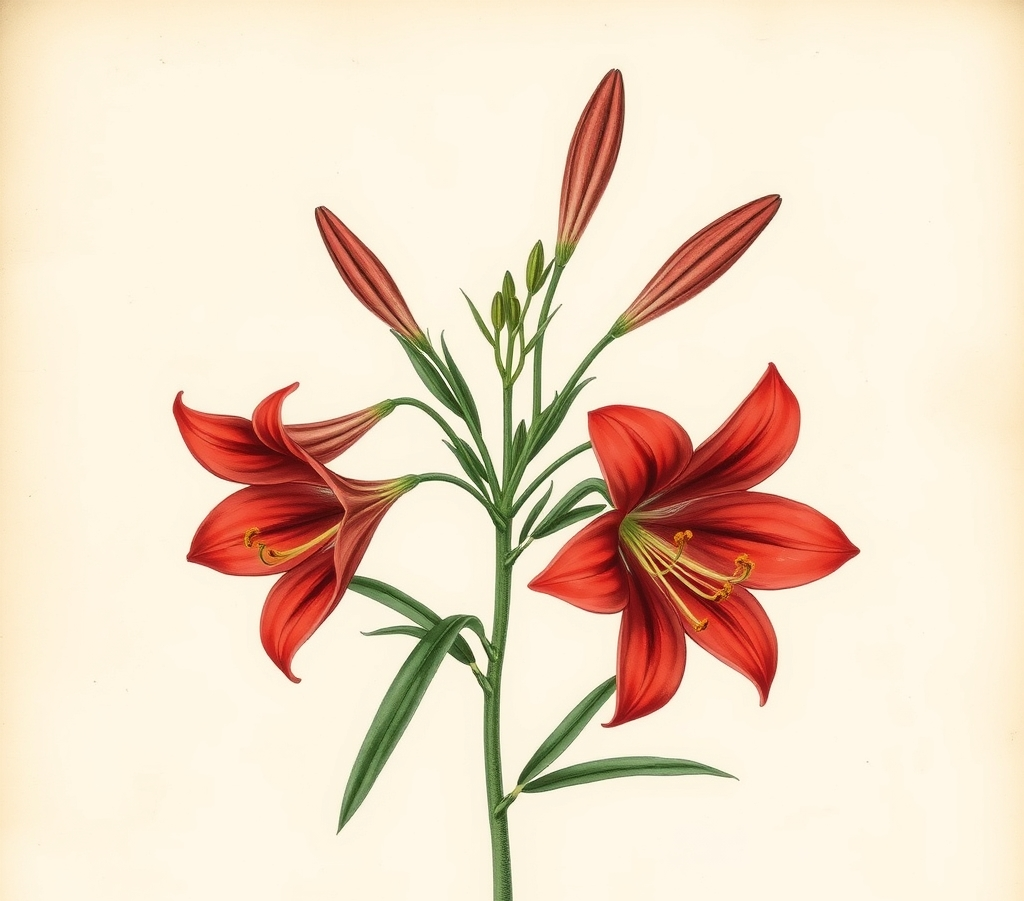 Lilium Red Velvet