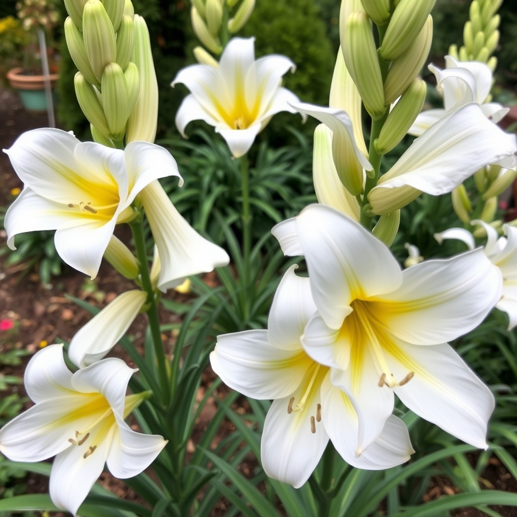 Lilium regale Album