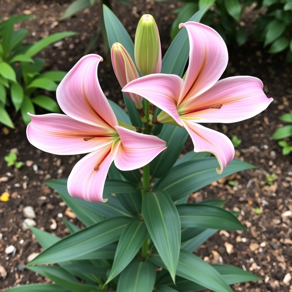 Lilium 'Skyscraper Anastasia'