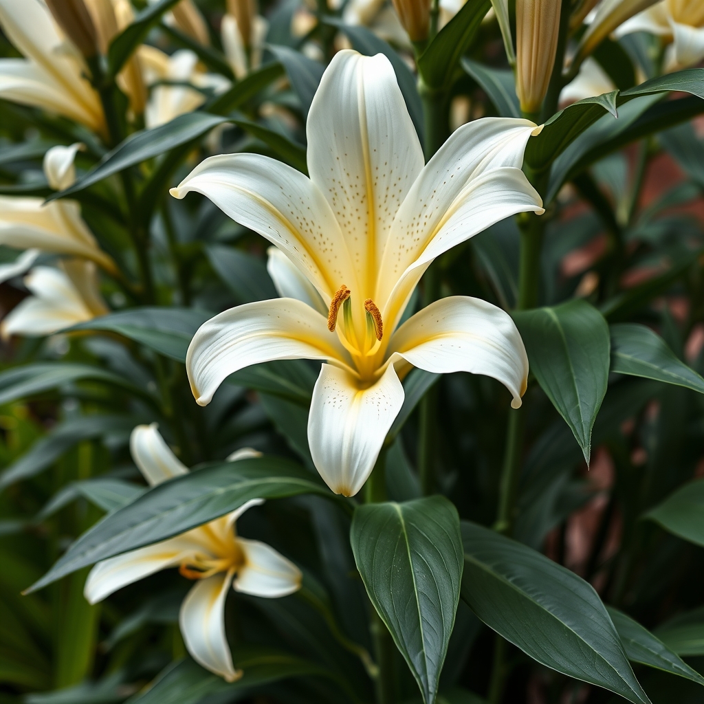 Lilium 'Skyscraper Eastern Moon'