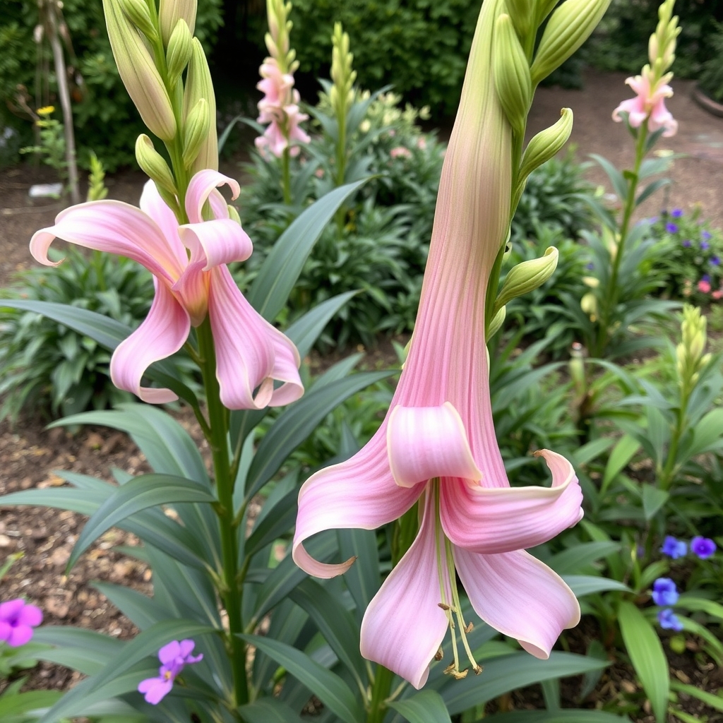 Lilium 'Skyscraper Miss Peculiar'